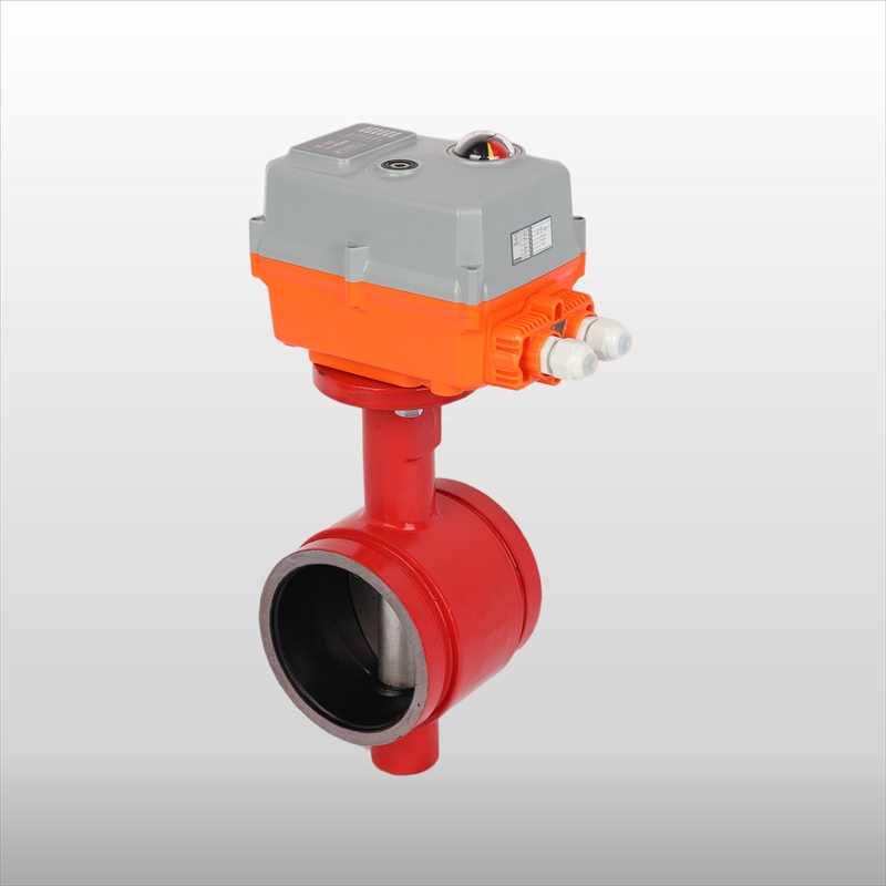 Grooved Butterfly Valve Actuator