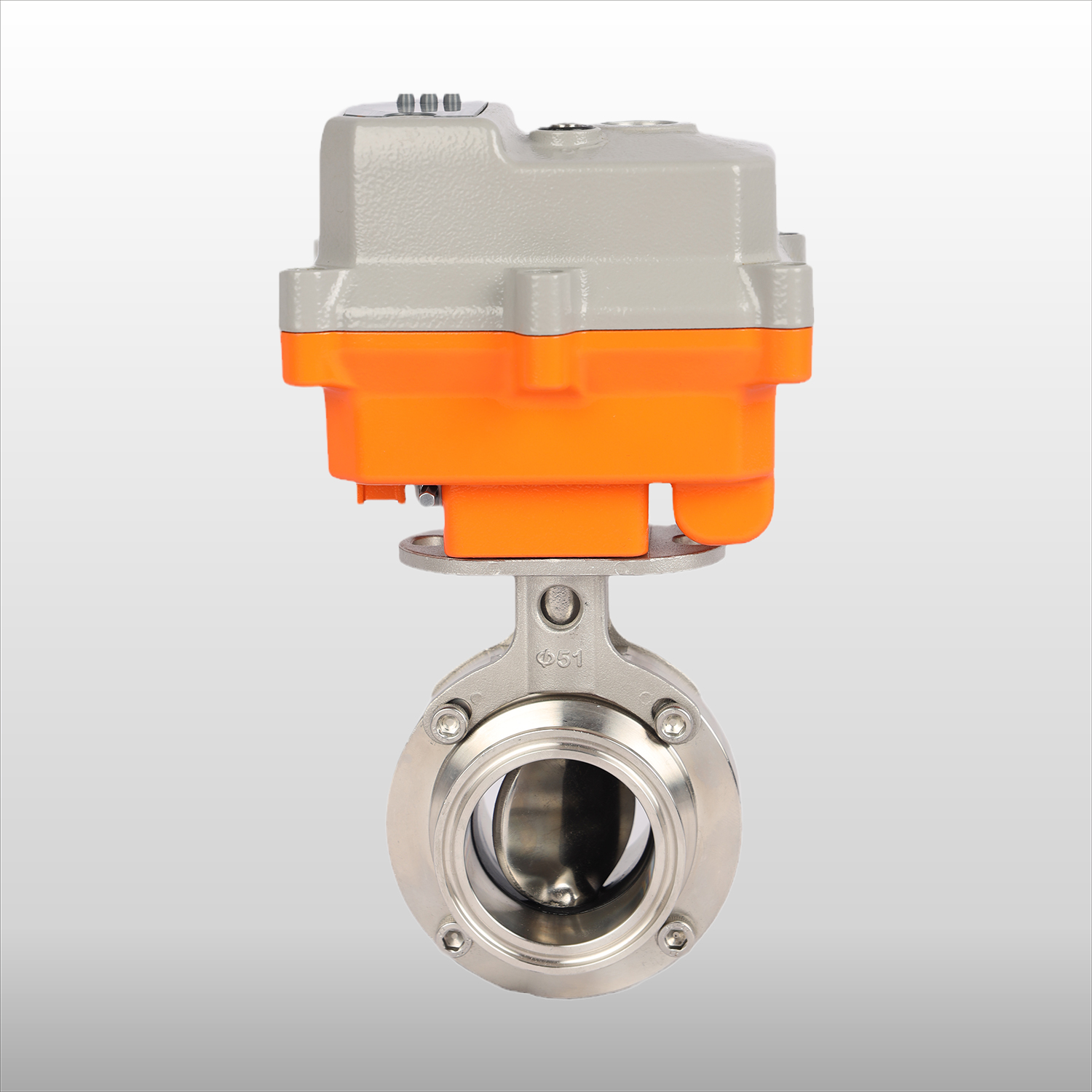 Sanitary Modulating Ex Explosion Proof Butterfly Valve